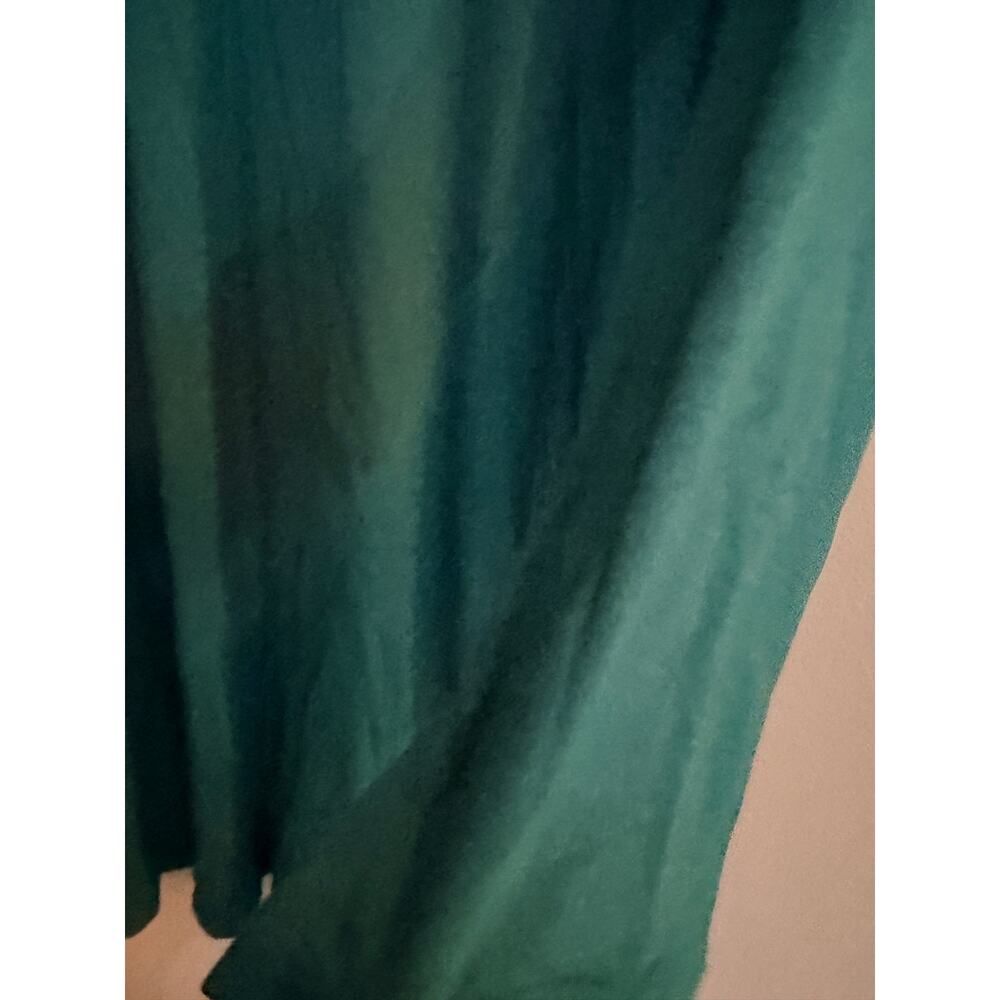 Old Navy Long-Sleeve Jersey-Knit Mini Swing Crew Neckline Dress Green Small EUC - Picture 3 of 12